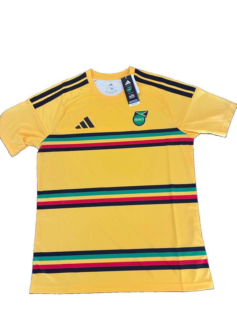 Jamaica Adidas X Bob Marley Edition NWT - Size L - men’s FIFA World Cup